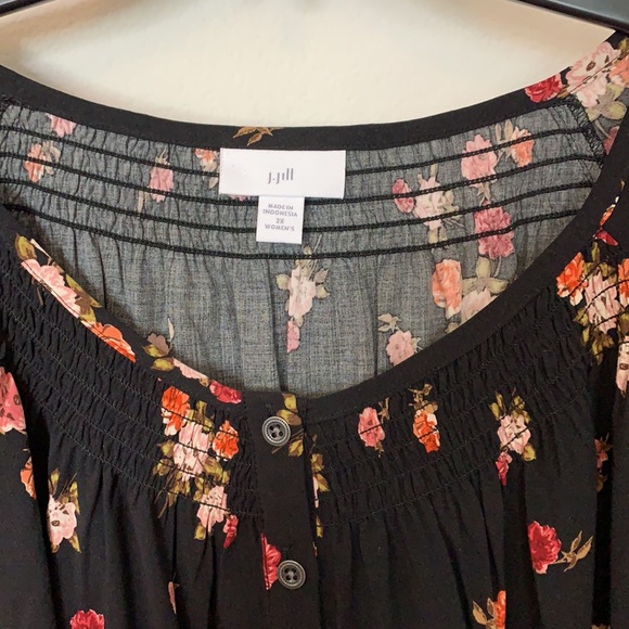 J Jill Flowered Dress - Picture 2 of 9